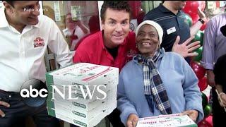 Face of popular pizza company steps down as board chairman