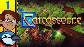 Let's Play Carcassonne Multiplayer Part 1 - A Favorite of Mine