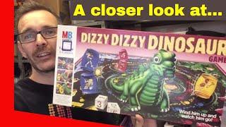 Dizzy Dizzy Dinosaur Board Game - Lets take a closer look