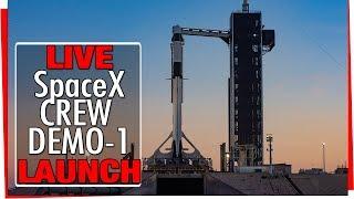 Live SpaceX Crew Demo-1 Mission Launch - Falcon 9 / Crew Dragon