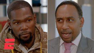 Stephen A. Smith and Kevin Durant clear the air face-to-face on The Boardroom | ESPN+