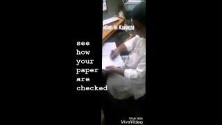 How board papers are checked| shocking video|,some shocking facts,must watch it