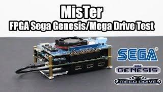 MisTer FPGA Sega Genesis - Mega Drive Test - MisTer FPGA Showcase