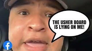 "The Usher Board Is Lying On Me!" (Andrew Caldwell) DELETED LIVE 10/19/2019