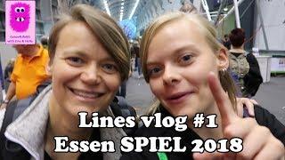 Line's vlog #1 Essen SPIEL 2018 (In English, board game convention)