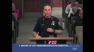 Oxnard City Council - Police Chief Report on Borderline Bar and Grill Shooting