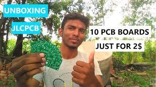 How to get 10 PCB boards for just 2$ on JLCPCB | Unboxing and review