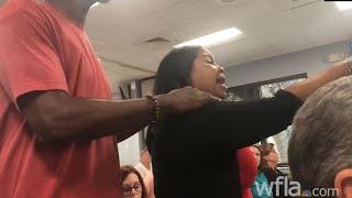 Cheraina Bonner chews into Sarasota County School Board for how they handled her sexual harassment c