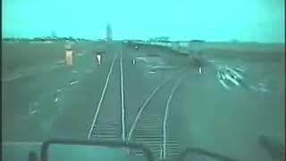 Live Train Accident Video||Live On Board Train Crash