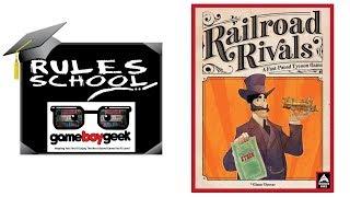 How to Play Railroad Rivals (Rules School) with the Game Boy Geek