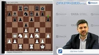 Rapport-Giri, Tata Steel Chess 2019: Svidler's Game of the Day