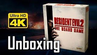 Resident Evil 2 The Board Game - Unboxing 4K