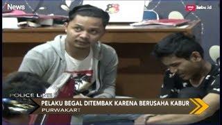 Melawan dan Berusaha Kabur, Pelaku Begal di Purwakarta Ditembak Polisi - Police Line 01/03