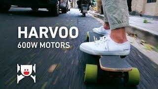 Harvoo Electric Skateboard (feat. Maxie GT and Boosted Board)