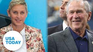 Ellen DeGeneres slammed by celebs for defending George W. Bush | USA TODAY