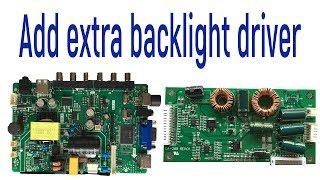 LED TV Universal Board Backlight Not Working
