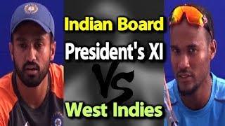 Windies vs Board President's XI: Match ends in a draw