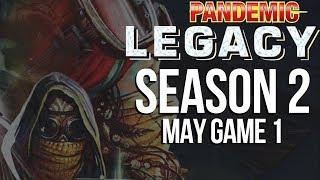 Pandemic Legacy Season 2 May Game 1 - SPOILERS Full Board Game Play Through
