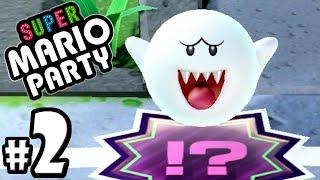 Super Mario Party - 2 Player Nintendo Switch Gameplay Walkthrough PART 2: Boo’s Bad Luck