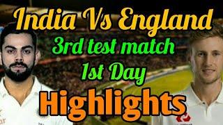 india vs england 3rd test match highlights, cricket highlights