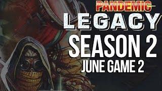 Pandemic Legacy Season 2 June Game 2 - SPOILERS Full Board Game Play Through