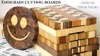 Next Level Cutting Boards // How to make beautiful end grain cutting boards