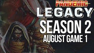 Pandemic Legacy Season 2 August  - SPOILERS Full Board Game Play Session
