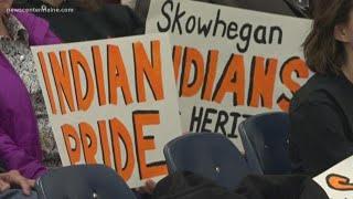 Skowhegan school board discuss "indian" mascot