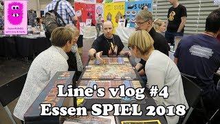 Line's vlog #4 Essen SPIEL 2018 (In English, board game convention)