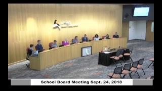 Annual Board Meeting Sept. 24, 2018 : Ames Community School District Live Stream
