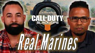 Real Marines Try To Survive Blackout In "Call of Duty: Black Ops 4"