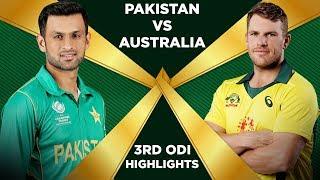 Pakistan Vs Australia 2019 | 3rd ODI | Highlights | PCB