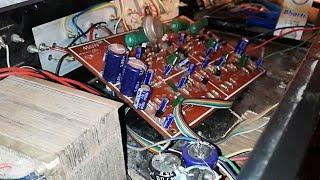 2n3055 Transistors Wiring in Audio Board | Volume Connection  2n3055 | Amplifier Connection | part2