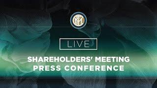 LIVE | Inter Shareholders' Meeting 2019 | Press Conference [SUB ENG]