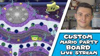 Interactive Mario Party Custom Board Creation - Live Stream (Part 1)