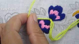 Hand Embroidery, Border Line Embroidery, Nakshi Katha Border Design